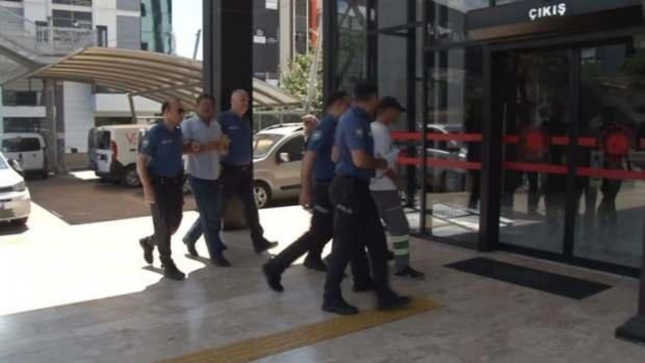 Alanya'da öğrenci servisine saldıran şahıslar adli kontrol şartıyla serbest bırakıldı